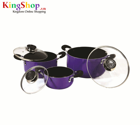 Bộ nồi nhôm chống dính Taka TK-N03T