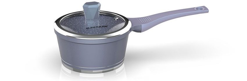Bộ nồi quánh vân đá đáy từ Sunhouse SHG2003MMA - Hàng chính hãng