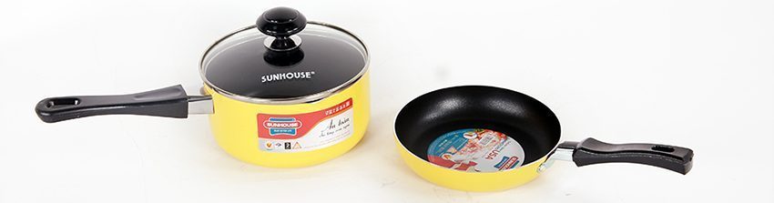 Thiết kế của bộ nồi chảo Sunhouse SHG-CS51
