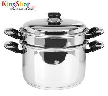 Bộ xửng inox 3 đáy Happy Cook ST26 - Đướng kính 26cm 