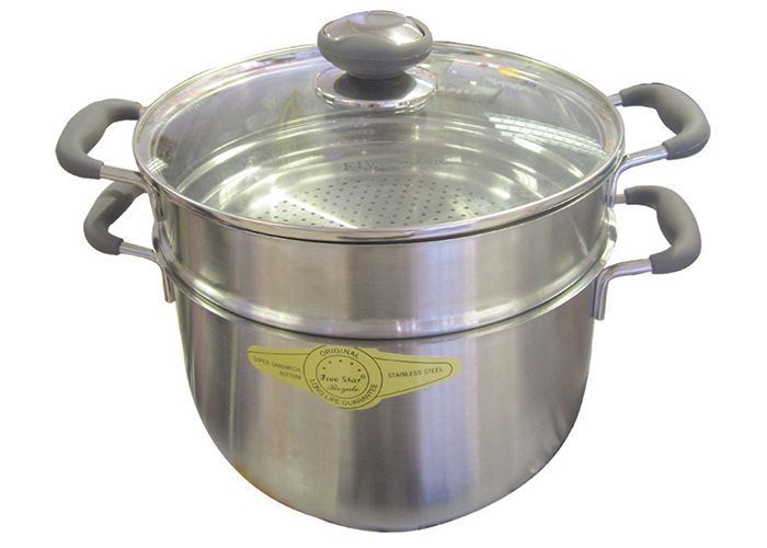 Bộ nồi xửng inox FiveStar NK ST24-SLC - Hàng chính hãng