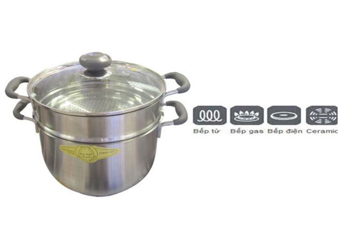 Bộ nồi xửng inox FiveStar NK ST24-SLC - Hàng chính hãng