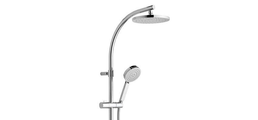 Thiết kế đầu vòi của bộ sen tắm điều nhiệt Hafele Techno (ZD)