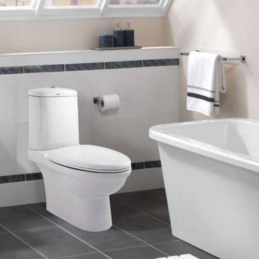 Bồn cầu hai khối Viglacera VI107 - Hàng chính hãng