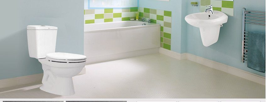 Bồn cầu hai khối Viglacera VT34 - Hàng chính hãng