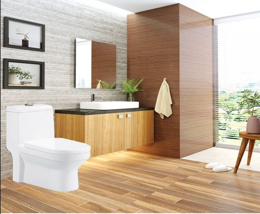 Bồn cầu liền khối Kassani 0850 - Hàng chính hãng