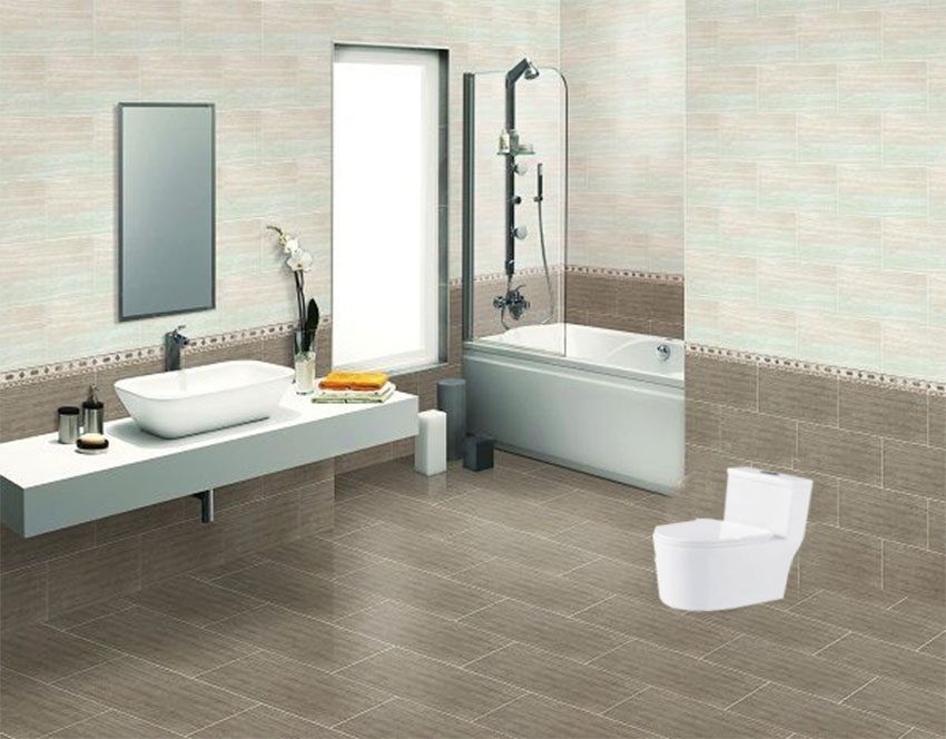 Bồn cầu liền khối Kassani 0883 - Hàng chính hãng