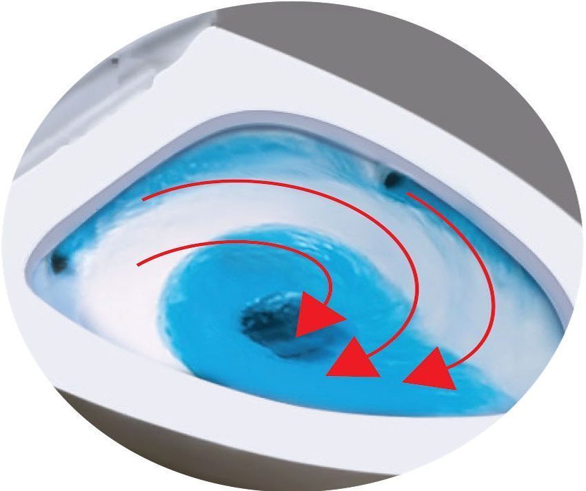 Bồn cầu liền khối Kassani 2366 - Hàng chính hãng