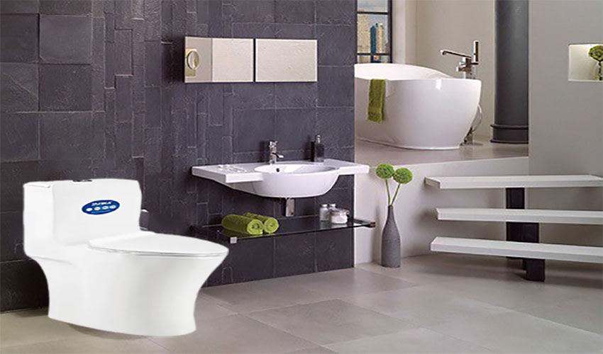 Bồn cầu liền khối Sarika SR–011 - Hàng chính hãng