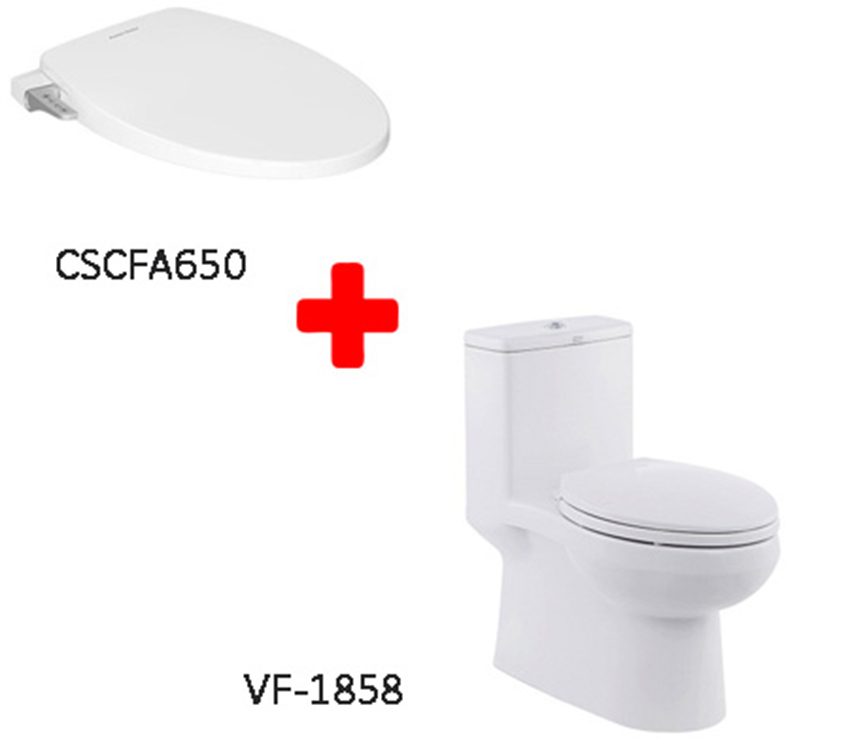 Thiết kế của bồn cầu một khối American Standard VF-1858S3