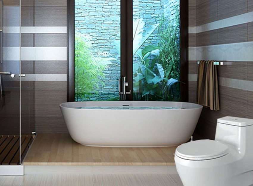 Bồn cầu một khối American Standard WP-2035 - Hàng chính hãng