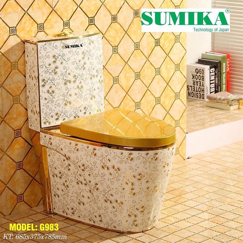 Bồn cầu một khối Sumika G983 - Hàng chính hãng