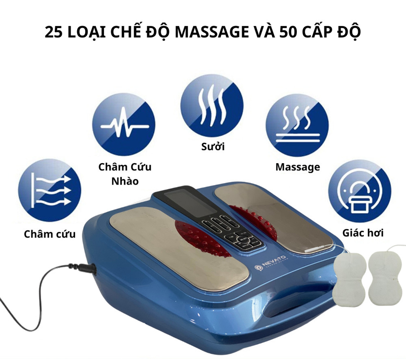 Bồn massage ngâm chân Nevato NVE1310 - Hàng chính hãng