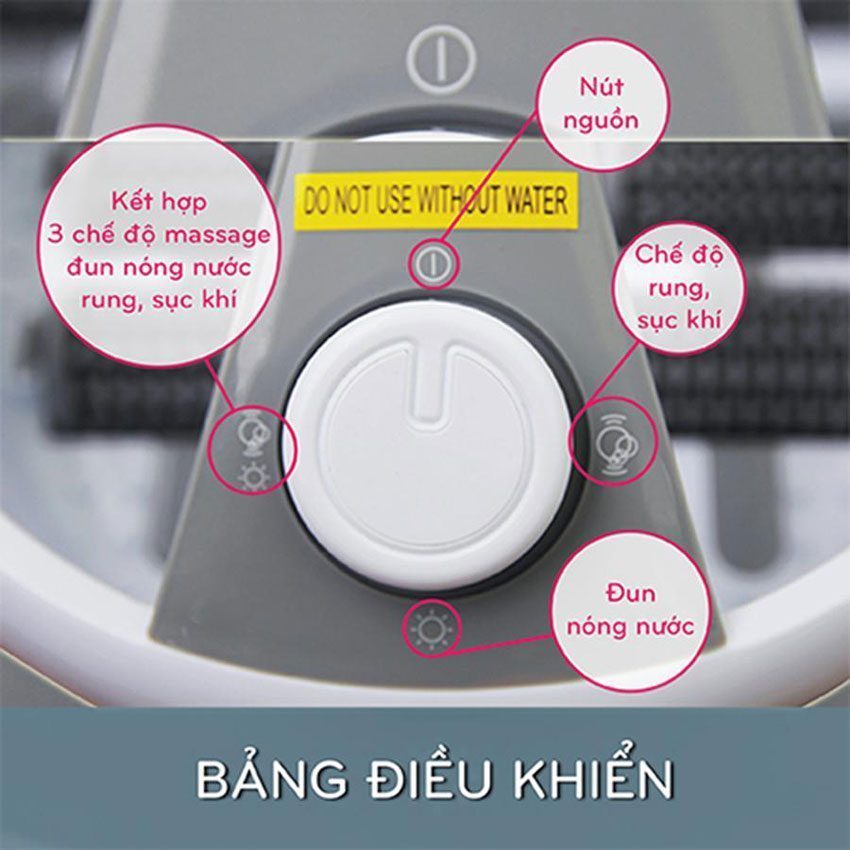 Bồn ngâm chân làm nóng nước Rio FTBH - Hàng chính hãng