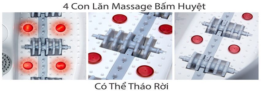 Bồn ngâm chân hồng ngoại Lanaform Luxury LA110415 - Hàng chính hãng