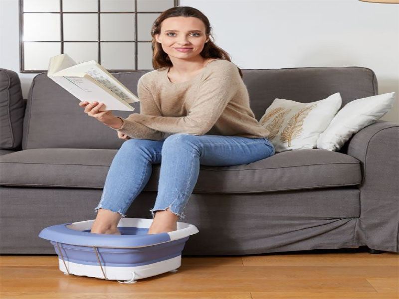 Bồn ngâm chân hồng ngoại gấp gọn Lanaform LA110416 - Hàng chính hãng