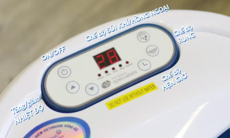 Bồn ngâm chân massage Rio FTBH7 - Hàng chính hãng
