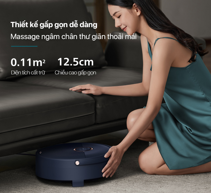 Bồn ngâm chân massage Philips PPM6501 - Hàng chính hãng
