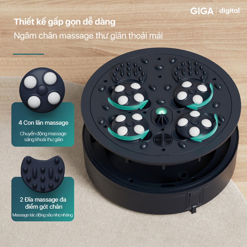 Bồn ngâm chân massage Philips PPM6501 - Hàng chính hãng