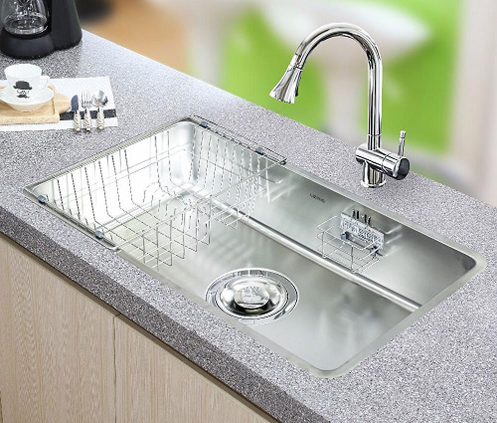 Chậu rửa bát 1 hố Hàn Quốc LIZENS LQ-840 - Hàng chính hãng