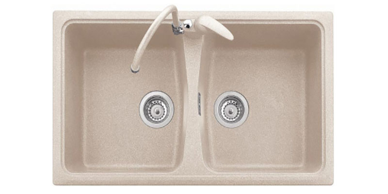 Bồn rửa chén bằng đá Mergo LX0862 - Hàng chính hãng