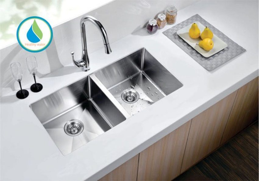 Tiện ích của bồn rửa chén hai ngăn Roland RL9045V