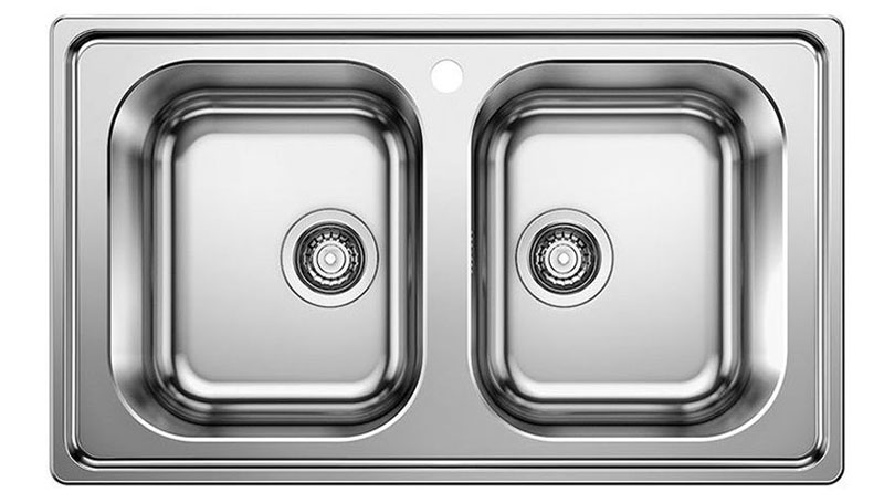 Bồn rửa chén inox Hafele Blanco DINAS 8 570.27.210 - Hàng chính hãng