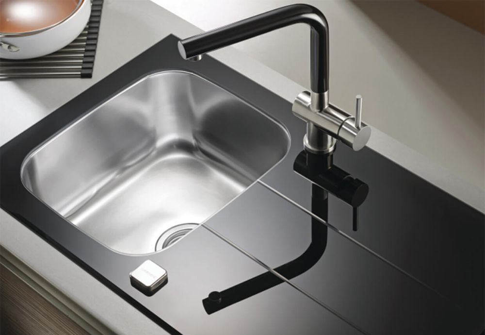 Chậu rửa chén Elica Concerto 1B 1D – White - Hàng chính hãng