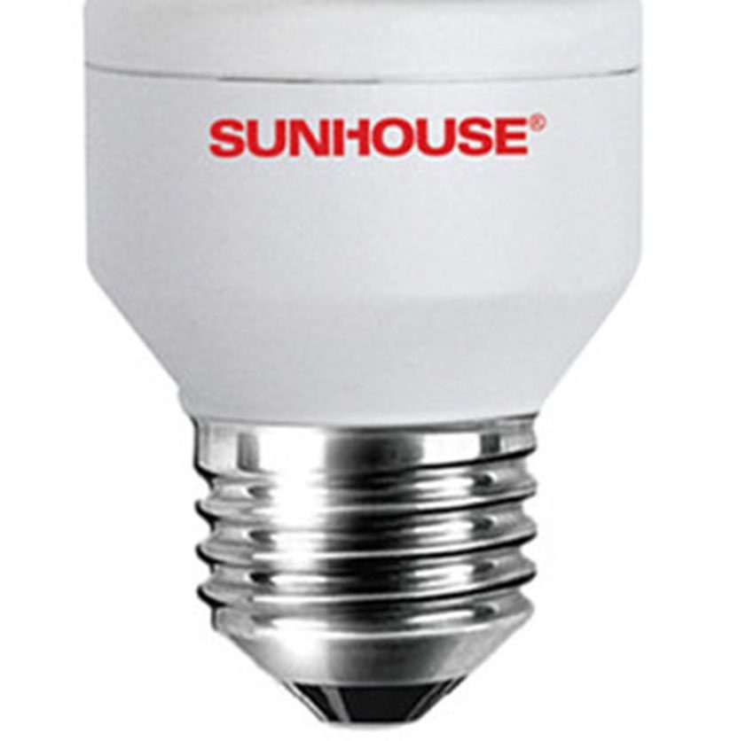 Đui xoáy của bóng đèn Compact Sunhouse SHE CFLST3-7W