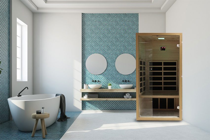 Buồng xông hơi Mofit Sauna 9101-C - Hàng chính hãng