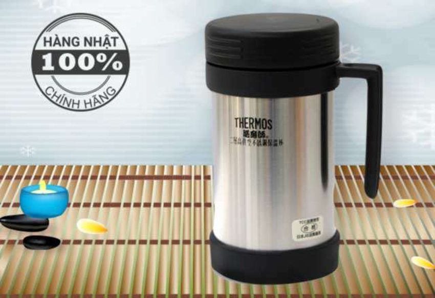 Ca giữ nhiệt Thermos JMF-500-BK - Hàng chính hãng