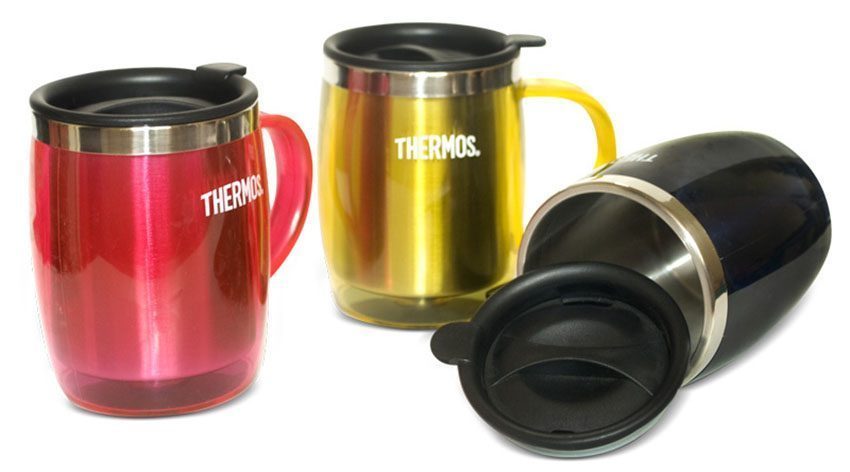 Ca giữ nhiệt Thermos THM-4S-Yellow - Hàng chính hãng