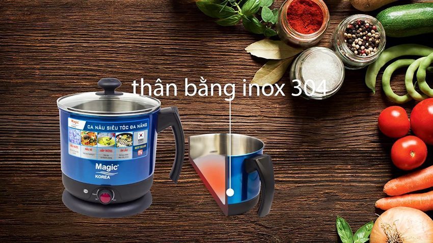 Ca nấu đa năng Magic Korea A-07 - Hàng chính hãng