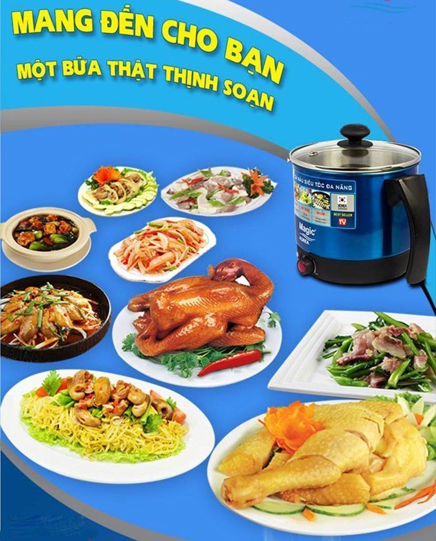 Ca nấu đa năng Magic Korea A-07 - Hàng chính hãng