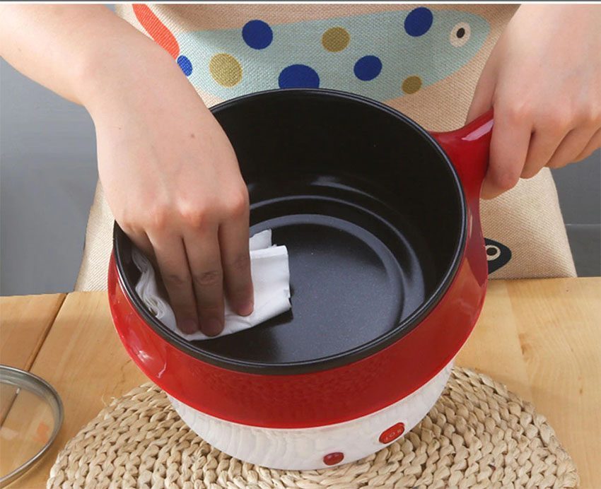 Ca nấu mì có lồng hấp 18cm - Hàng chính hãng