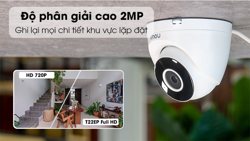 Camera IP Wifi IMOU IPC-T22EP - Hàng chính hãng