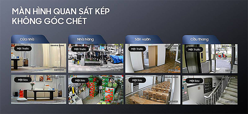 Camera IP Wifi 2 mắt IMOU 6MP IPC-S2XP-6M0WED - Hàng chính hãng