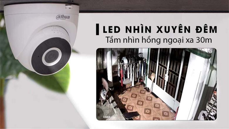 Công nghệ hồng ngoại của Camera IP Wifi Dahua DH-IPC-HDW1230DT-STW