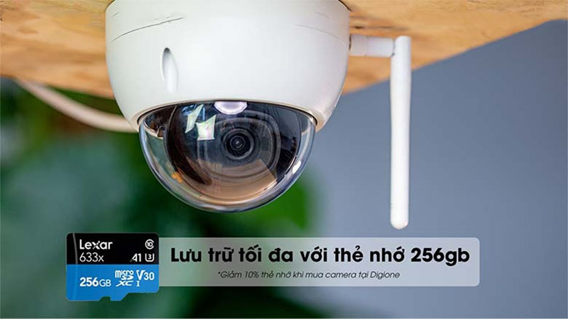 Camera IP Wifi Dahua IPC-HDBW1230DE-SW - Hàng chính hãng