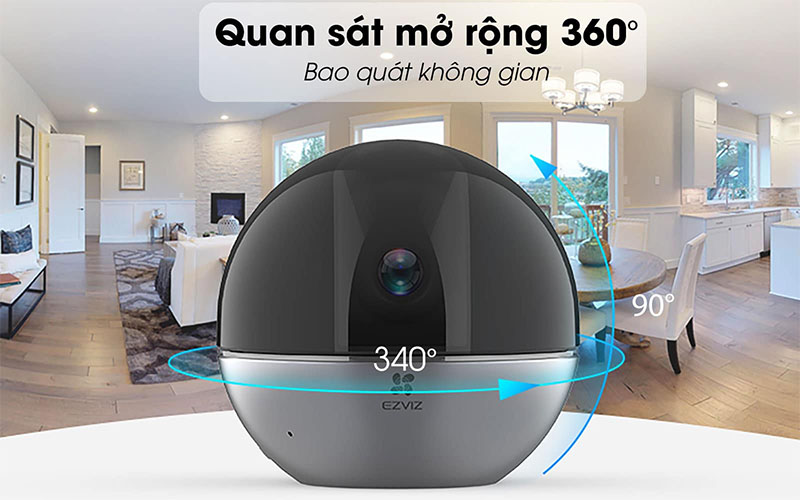 Camera IP Wifi EZVIZ C6W - Hàng chính hãng