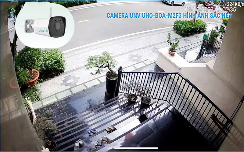 Camera IP Wifi Uniarch UHO-BOA-M2F3 - Hàng chính hãng