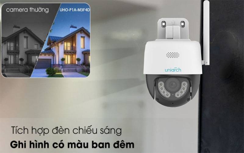 Camera IP Wifi Uniarch UHO-P1A-M3F4D - Hàng chính hãng
