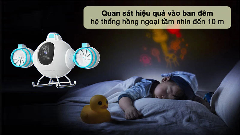 Công nghệ hồng ngoại của Camera IP Wifi Yoosee WRJ01