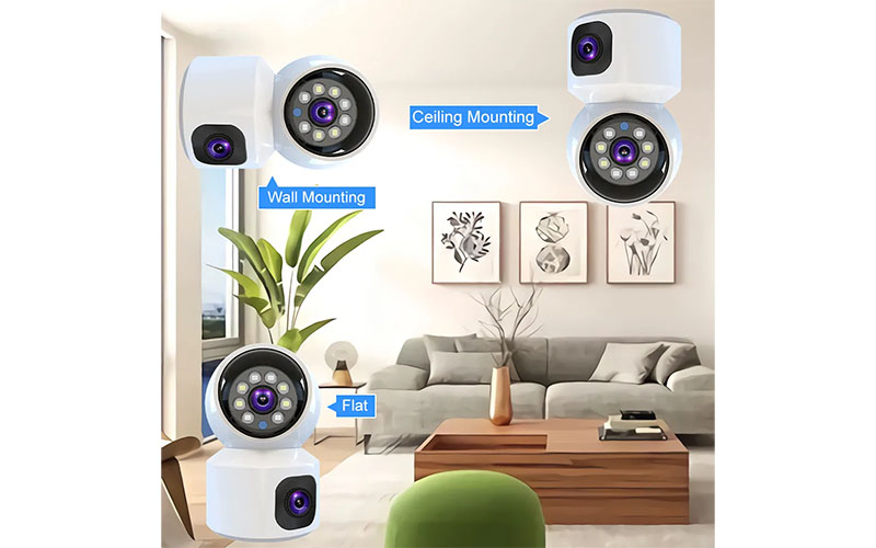 Camera Ip wifi 2 mắt Yoosee 2304 - Hàng chính hãng