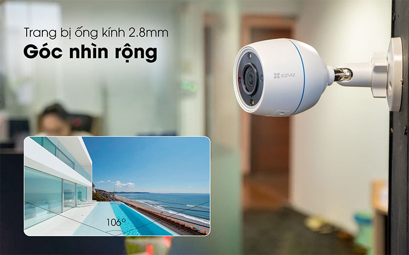 Camera IP wifi EZVIZ CS-C3TN-2MP - Hàng chính hãng