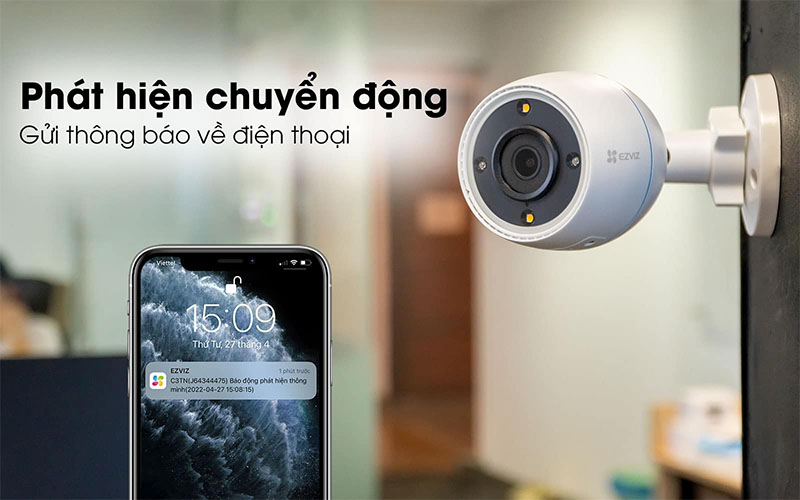 Camera IP wifi EZVIZ CS-C3TN-2MP - Hàng chính hãng
