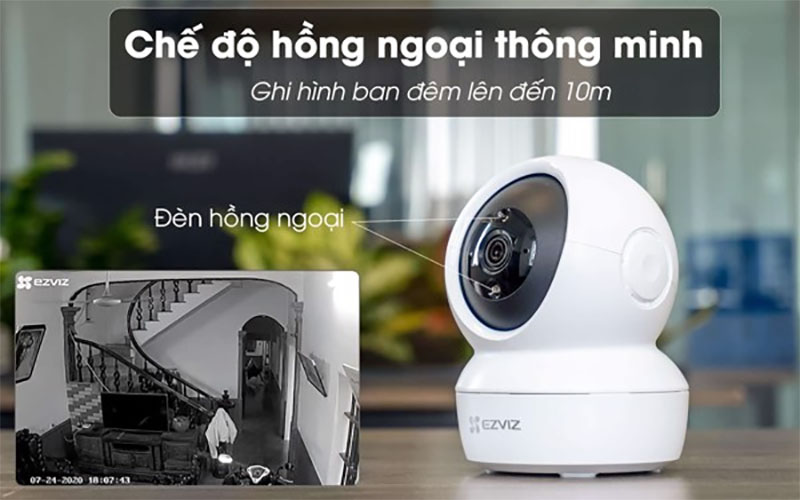 Camera IP wifi EZVIZ CS-C6N-D0-8B4WF - Hàng chính hãng