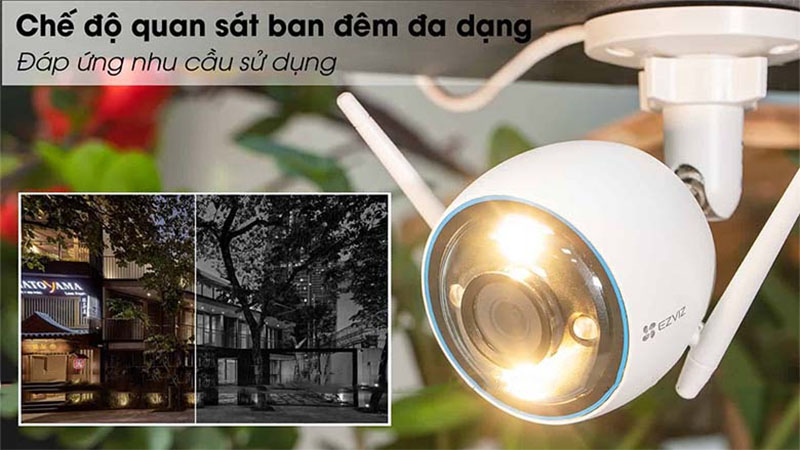 Camera IP wifi EZVIZ CS-H3 - Hàng chính hãng