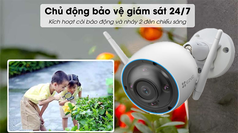 Camera IP wifi EZVIZ CS-H3 - Hàng chính hãng
