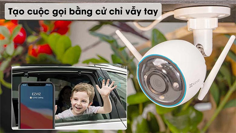 Camera IP wifi EZVIZ CS-H3 - Hàng chính hãng